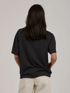 Thrills Guardian Hemp Box Tee - Washed Black