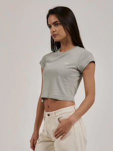 Thrills Tempo Hemp Mini Tee - Sage Grey