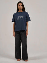 Load image into Gallery viewer, Thrills Paradise Script Box Tee - New Teal
