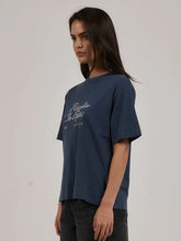 Load image into Gallery viewer, Thrills Paradise Script Box Tee - New Teal
