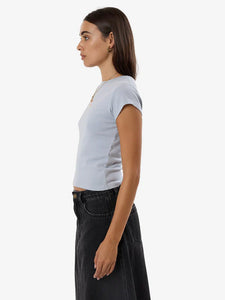 Thrills Minimal Relaxed Tee - Iceberg