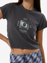 Load image into Gallery viewer, Thrills Solar Flare Mini Tee - Merch Black
