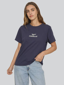 Thrills Paradise Before Anarchy Relaxed Tee - Peacoat