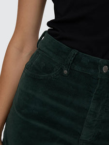 Thrills Erica Cord Short - Vista Green
