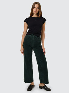 Thrills Holly Cord Pant - Vista Green
