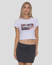 Load image into Gallery viewer, Thrills Full Speed Mini Tee - White

