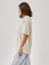 Load image into Gallery viewer, Thrills Portrait of Paradise Hemp Box Tee - Unbleached
