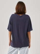 Load image into Gallery viewer, Thrills Wishes Come True Hemp Box Tee - Station Navy
