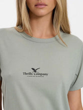 Load image into Gallery viewer, Thrills Haven For Reckless Relaxed Tee - Dirty Sage
