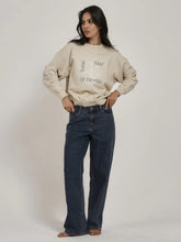 Load image into Gallery viewer, Thrills Soft Choices Super Slouch Crew - Soft Tan
