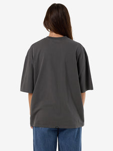 Thrills Strength And Glory Oversized Tee - Merch Black