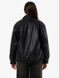 Thrills Miles Leather Jacket - Black