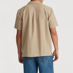 Wrangler Resort Waffle Shirt - Yinyang Sand