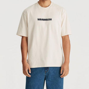 Wrangler We Are Nature Slacker Tee - Ecru