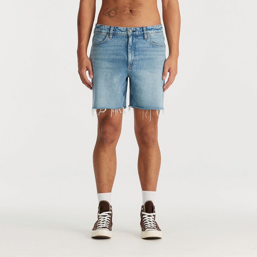 Wrangler Eazy Straight Short - Fade Away Blue