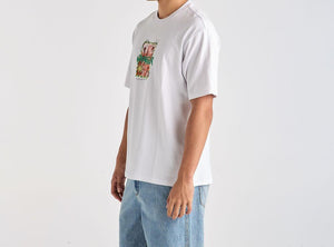 Wrangler Fossilised Slacker Tee - White