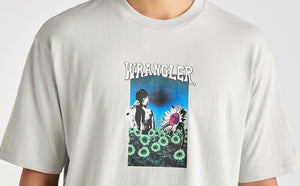 Wrangler Field of Dreams Tee - Overcast Blue