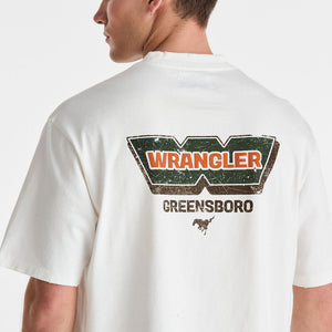 Wrangler Durable Slacker Tee - Vintage White