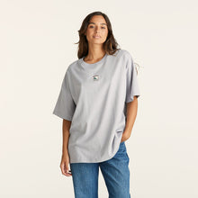 Load image into Gallery viewer, Wrangler Visions Boxy Slouch Tee - Dirty Purple
