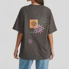 Load image into Gallery viewer, Wrangler Spiralling Boxy Slouch Tee - Slate
