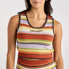 Load image into Gallery viewer, Wrngler Flat Knit Tank - Sunset Multi
