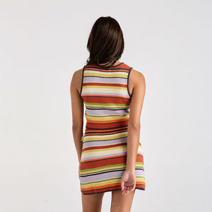 Wrngler Flat Knit Tank - Sunset Multi