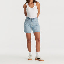 Load image into Gallery viewer, Wrangler Hi A-Line Short - Celestial Blue
