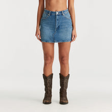 Load image into Gallery viewer, Wrangler Repair Mini Skirt - Deep Oasis
