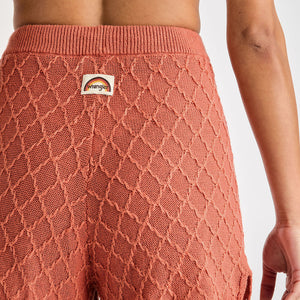 Wrangler Scallop Knit Shorty Earth