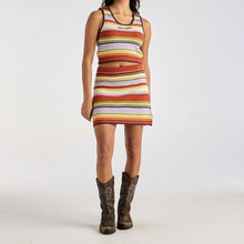 Load image into Gallery viewer, Wrngler Flat Knit Tank - Sunset Multi

