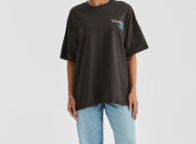 Load image into Gallery viewer, Wrangler Denim Daizie Boxy Slouch Tee - Worn Black
