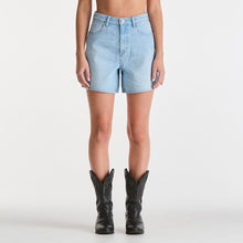 Load image into Gallery viewer, Wrangler Hi A-Line Short - Stardust Blue
