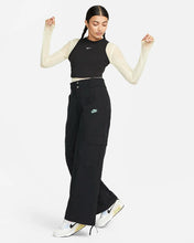 Load image into Gallery viewer, Nike  Sportswear Chill Knit Tight Cropped Mini-Rib Tank Top - Black
