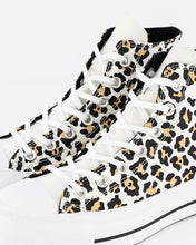 Load image into Gallery viewer, Converse Chuck Taylor All Star Lift Leopard Love High Top Shoes - White
