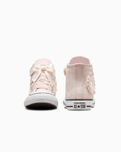 Load image into Gallery viewer, Converse Chuck Taylor All Star Ruffles &amp; Bows Easy-On Youth High Top Shoe -  Blush Hush
