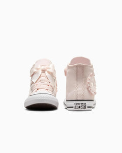 Converse Chuck Taylor All Star Ruffles & Bows Easy-On Youth High Top Shoe -  Blush Hush