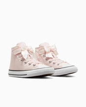 Load image into Gallery viewer, Converse Chuck Taylor All Star Ruffles &amp; Bows Easy-On Youth High Top Shoe -  Blush Hush
