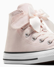 Load image into Gallery viewer, Converse Chuck Taylor All Star Ruffles &amp; Bows Easy-On Youth High Top Shoe -  Blush Hush
