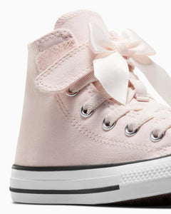 Converse Chuck Taylor All Star Ruffles & Bows Easy-On Youth High Top Shoe -  Blush Hush