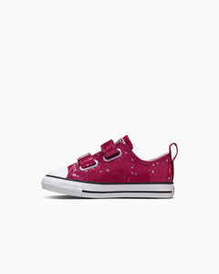 Converse Chuck Taylor All Star Glitter Easy On Toddler Low Top - Sporty Berry