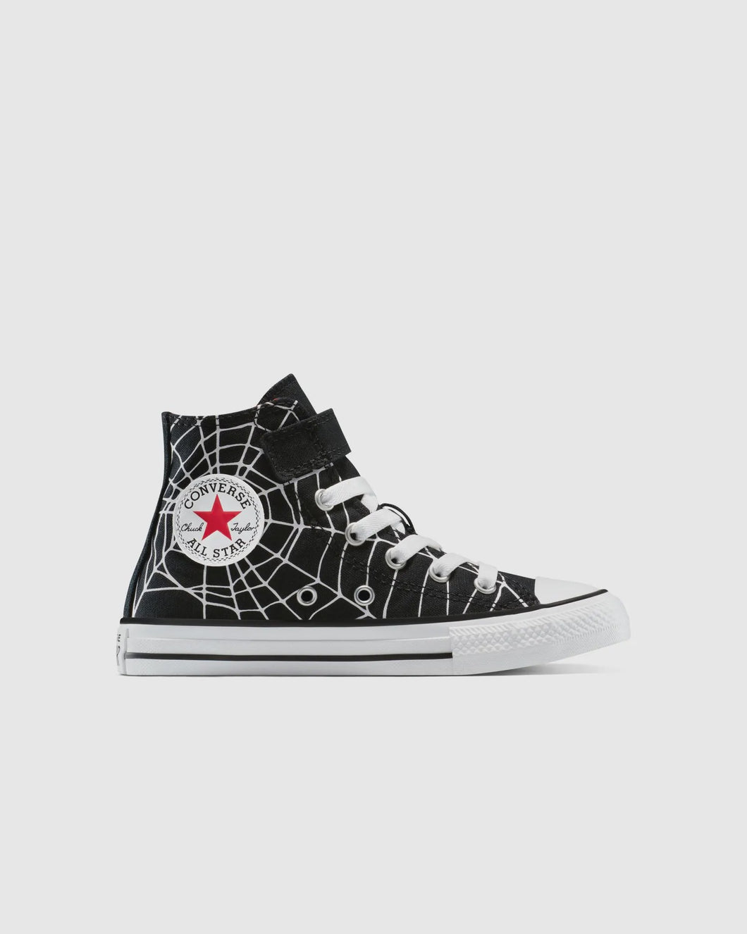 Converse Chuck Taylor All Star Spiderweb  Junior High Top - Black
