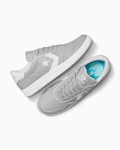 Converse Court Lifestyle Low Top Shoe - Grey Area/White/White