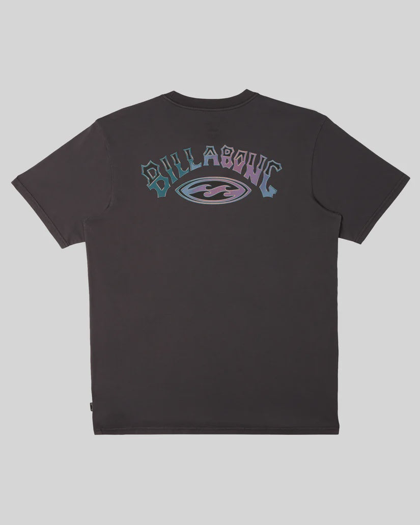 Billabong Arch Wash SS T-Shirt - Washed Black