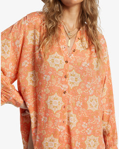 Billabong Dream Space Shirt -  Sweet Papaya