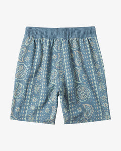 Billabong Boys 0-7 Good Times Layback Boardshorts