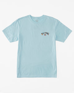 Billabong Youth Arch Fill SS Tee (0-6) - Coastal Blue