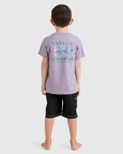 Load image into Gallery viewer, Billabong Groms Lizard T-Shirt - Purple Haze
