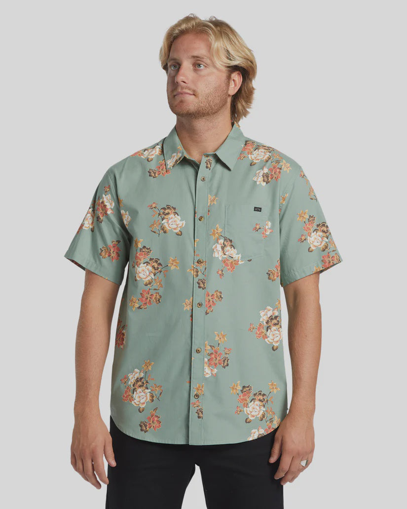 Billabong Sundays Mini Shirt - Sage