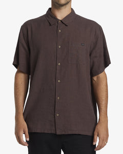 Billabong Ricardo Short Sleeve Shirt - Plum