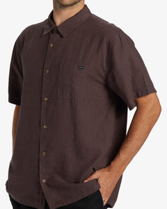 Billabong Ricardo Short Sleeve Shirt - Plum